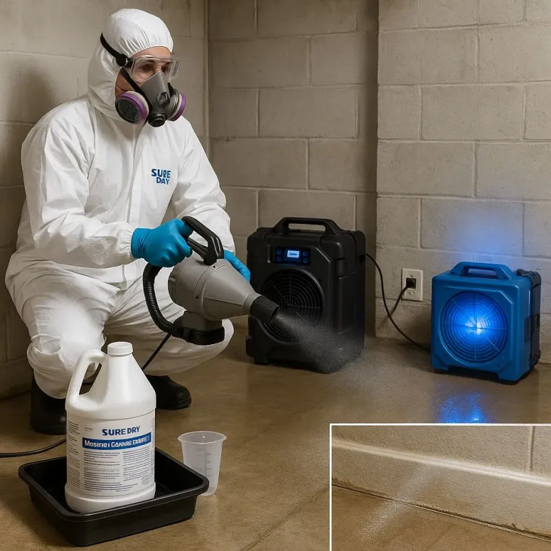 Sanitization and Odor Removal process in Inver Grove Heights, MN