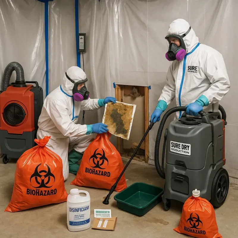Contaminated Water Handling Protocols process in Inver Grove Heights, MN