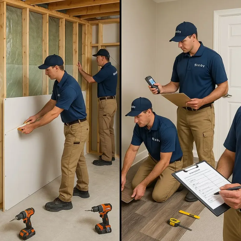 Repairs and Reconstruction process in Inver Grove Heights, MN